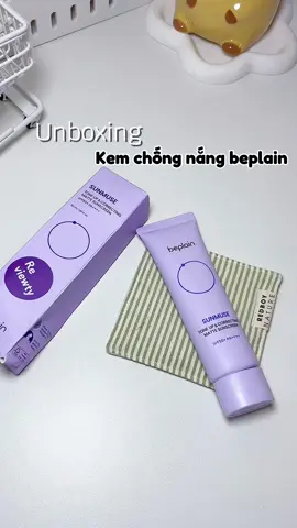 Kem chống nắng beplain✨#xh #viral#beplain #reviewty#kemchongnang #reviewlamdep #reviewty #goclamdep 