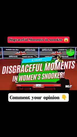 Disgraceful snooker moment  #forurpagetiktok #snookerskills #viral #sports #usmanchamp147 #snooker #foruyou #snookerplayer #viral #forurpagetiktok #snookertime 