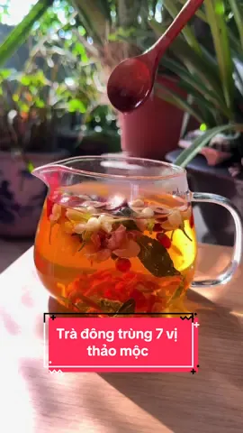 Thay vì nước ngọt có ga thì trà hoa thảo mộc là sự lựa chọn thích hợp để có một cơ thể khoẻ mạnh hơn #trà #dongtrunghathao #MộcAnHạ #tradongtrunghathao #7vị #hoacuc #tràthảomộc 