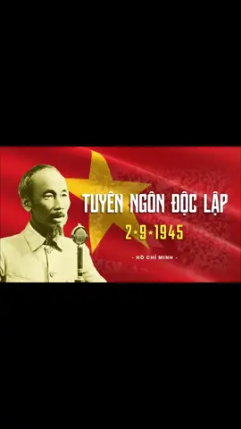 Ngày Quốc Khánh 02/09/1945, ngày Bác Hồ đọc bản Tuyên ngôn độc lập, khai sinh ra nước Việt Nam Dân Chủ Cộng Hòa và ngày nay chính là Cộng hòa Xã hội Chủ nghĩa Việt Nam. #CapCut #xuhuong #QuockhanhVietnam #BacHo #HoChiMinh #Badinh