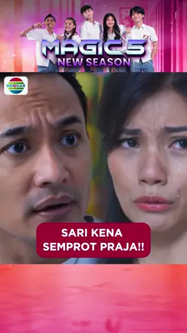 Niat mau nyatuin Praja & Nyai Khodham, Sari malah kena semprot Praja😤 bener-bener yah Praja gak pernah pikirin perasaan istrinya  Saksikan terus #Magic5 tayang setiap hari pkl 18.00 WIB hanya di Indosiar  #Magic5Indosiar #TikTokTainment