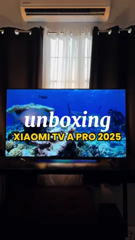 Unboxing the new Xiaomi TV A Pro 2025 43” #XiaomiTVAProSeries #SmartLivingImmersiveViewing #Techtok #unboxing 