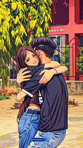 Lovely couple ♥️ FOLLOW FOR MORE INTERESTING AI ANIMATIONS COUPLE'S VIDEOS 😀📷  #LoveInTheAir #CoupleGoals #RelationshipGoals #InLove #RomanticVibes #CuteCouple #sunsetromance #viewsproblem  #CuteCouple # #RomanticVibes #foryou #foryoupage #viral #trendingvideo #AnimeCouple 