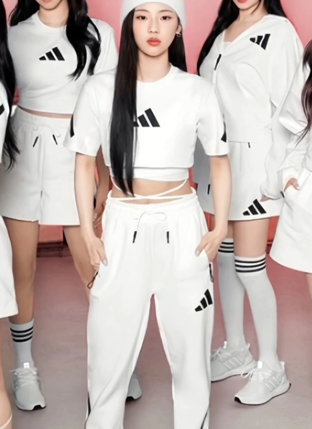 Baby Monster x Adidas 🔥 #ahyeon #pharita #ruka #chiquita #asa #rami #rora #babymonster #adidas #monstiez #fyp #foryou #masukberanda #fypシ 