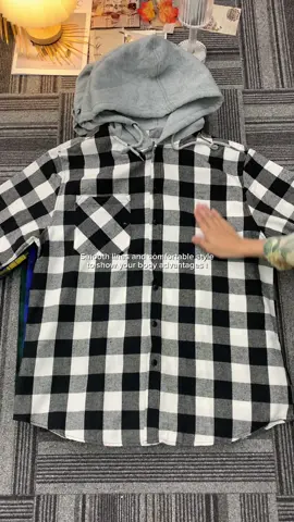 Men's hooded shirt, high-quality fabric, gentlemanly and cool！😎😎#laborday #halloween2024 #falldealsforyou #saunashorts #sauna #sportswear #mensports #menstyle #fashion #fyp #tiktokmakemebuyit #tiktokshop #tiktokshopsummersale #sports #saunasuit #tshirt 