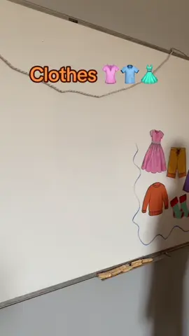 Clothes 👗👕👖👚 . . . #english #englishteacher #tiktok #fyp #viral #trending #explore 