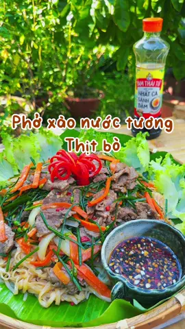 Phở xào nước tương thịt bò cho những ngày ngán cơm #ancungtiktok #reviewanngon #tamthaitu #nhatcasanhdam #thomlungdaunanh #sanhvingon 