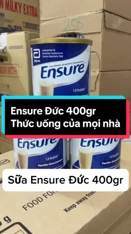 Sữa Ensure Đức là 1 thức uống không nên thiếu của các gia đình, sữa cung cấp rất nhiều dinh dưỡng và dưỡng chất giúp bạn và gia đình luôn duy trì được cơ thể khoẻ mạnh và hoạt bát. Sữa Ensure Đức cũng là 1 món quà vô cùng trân quý dành cho người thân của bạn ❤️❤️❤️