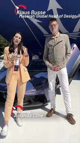 Klaus Busse, Maserati Global Head of Design, tells us some of his favorite parts of the GT2 Stradale - and what the process was like when creating the new street-legal race car. The full interview is live now! #mc20 #maserati #maseratimc20 #maseratigt2stradale #gt2stradale #TheQuail #PenMoments #PebbleBeachConcours #Montereycarweek #Carweek #carweek2024 #montereycarweek2024  #carweekforever #monterey #automaker #model #fyp #foryou #foryoupage #fyp #youtube #cars #carsofinstagram #automotive 