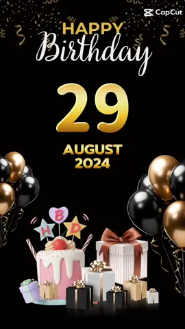 #CapCut #birthday #happybirthday #happybirthdaytoyou #borninaugust #foryou #special #trending #viral #foryoupage 
