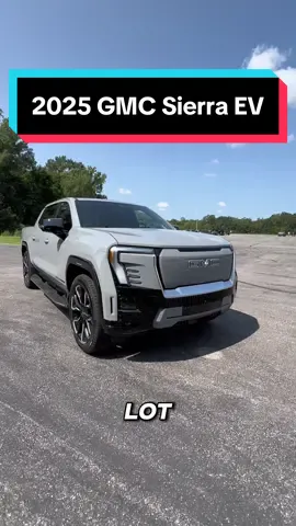 The 2025 GMC Sierra EV got the dads taken care of 😎