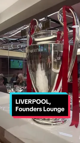 Checking out Liverpool’s newest hospitality package inside Founders Lounge ⚽️ @BEYOND Hospitality Group #football #VIP #review
