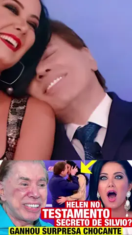HELEN GANZAROLLI RECEBE SURPRESA DEIXADA POR SILVIO SANTOS! Helen foi citada em testamento secreto?#fofoca #FAMOSO #viralvideo #sbt #silviosantos 