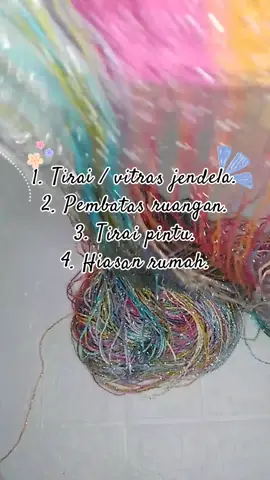 TIRAI GLITER Rainbow #tiraigliter #tiraidekorasi #tiraibenanggliterdekorasi  #belanjaditiktoklagi  #fyp 