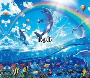 not like anyone cares but oh well 😜 #rainbowdolphin #dolphin #dolphinmeme #symphony #zaralarsson #cleanbandit 