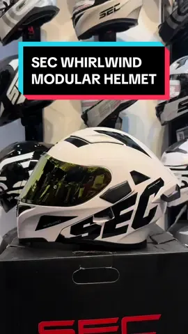 SEC WHIRLWIND MODULAR HELMET DUAL VISOR #SEC #secmotosupply #sechelmet #sec #viral  #fyp  #tiktok  #secmotosupply  #muranghelmet #fyp #beastonwheels 