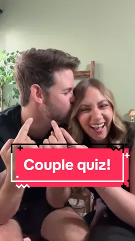Couple quiz! Let’s see yours! #couplequiz #couplesquiz #tiktokgame #couple #podcast #game #games @Sean Patrick @Kellie McGillicuddy 