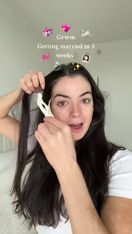 3 weeks before the wedding grwm updates 👰🏻‍♀️🦢💒💍🎀 #bridetobe #wedding #weddingday #bridal #bridetok #bridesoftiktok #2024bride 