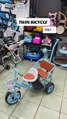 Twin bicycle with push handle🛒✅ #fyp #trending #fypシ #supersale #funtasticpaydaysale #bodegaprice #highquality #TikTokShopFUNPayday #tiktoksale #tiktokpaydaysale 