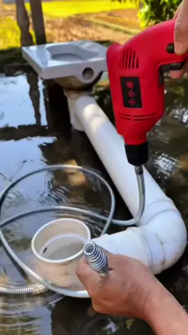 Lò xo thông tắc ống cống #loxothongcong #loxothongtacboncau #loxothongtaccong 