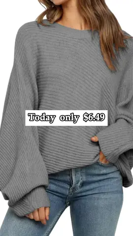 Hey, ladies! Look at this amazing plain sweater. It's so soft and cozy, it's like wearing a warm hug. And the price? Incredibly affordable. Seriously, you could probably buy a latte for more than this. This sweater is perfect for any occasion. Pair it with jeans for a casual look, or go out shopping with your favorite boots. It's the kind of piece that makes you look effortlessly stylish. But don't wait too long. This offer won't last forever. Act quickly before it disappears!   #knitting #jumper #sweater #womenswear #comfortable #foryou #tiktokshopsummersale #tiktokshopbacktoschool #spotlight #fypage 