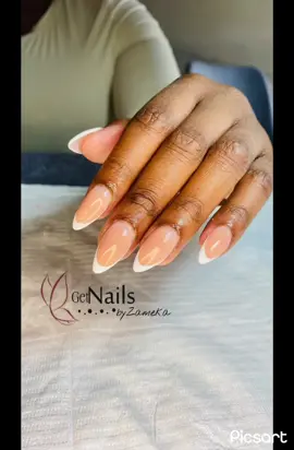 🤍#getnailsbyzameka #witbank_vibes🔥💃💃 #witbank📍 #highveldmall #duvhapark #rynoridge #polygelapplication #fypシ #fyp #SAMA28 #french #frenchnail #frenchnails 