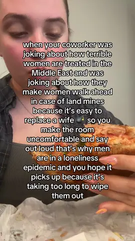 being the only woman in the room i hope i ruined bro time by starting to list all the issues we have with men here ( he said we should be more grateful )🥱 #womensrights #men #feminist #femicideawareness #maleloneliness #misandrist 