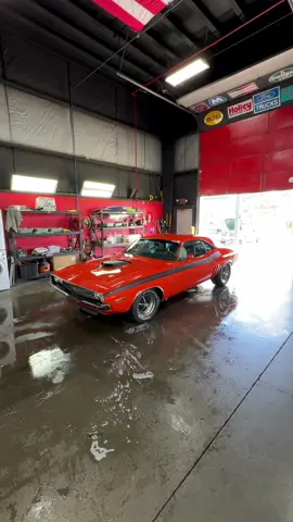 Come with us to detail this gorgeous 1972 Dodge Challenger R/T 🧼 Available Now!