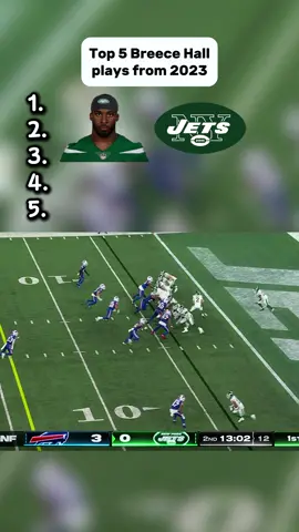 Is Breece Hall the 1.2 pick after CMC in fantasy this year?? #football #nfl #nyjets #breecehall #iowastate