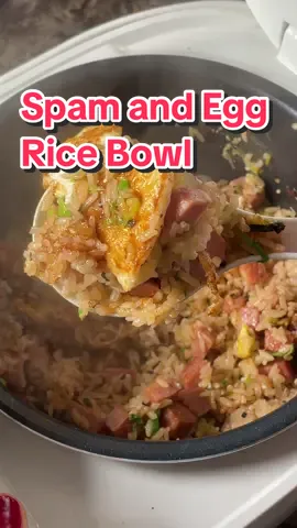 Spam and egg for breakfast is a quintessential meal from my childhood. This Spam and Egg Rice Breakfast Bowl is packed with flavor and easy to make in a standard rice cooker. While it cooks, you can go get ready or make your coffee, and then enjoy a delicious, hearty breakfast! Get the full recipe now exclusively in the Tasty app! Just click the link in bio! @groovyfoodiess