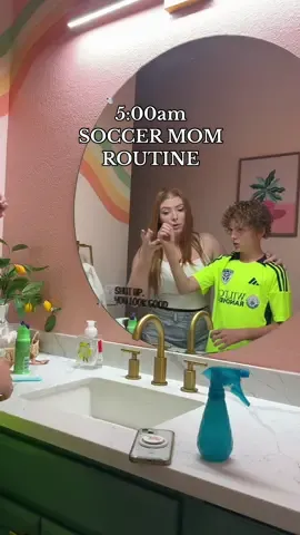 NOT HIS HAND whyyyyyy 🥲 5am morning routine as a soccer mom….spending 14 hours on the field today for 3 back to back games with my striker & goalie twins @Bloom Nutrition #urgentcare #soccermom #twins #boymom #weekendinmylife #compsoccer #5ammorningroutine #kttape #goalie #bloompartner 