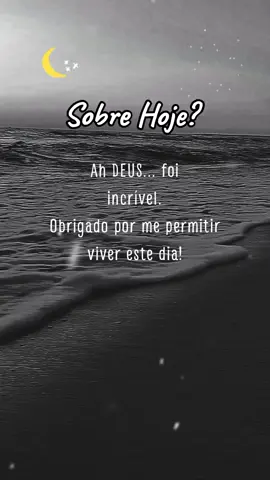 Gratidão a DEUS, pelo dia de hoje! 🙏  #boanoite #noiteabençoada #viral #deus_no_controle #status #foryou #fyp #tiktok #mensagem 