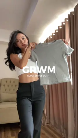 super quick grwm 🫶🏻✨ — #getreadywithme #fitcheck 