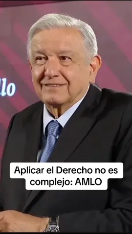 El presidente Andrés Manuel López Obrador insistió en que con la reforma judicial que impulsa cualquiera que se titule como abogado podrá aspirar a ser juez o magistrado, pues aplicar las ciencias jurídicas no es difícil. #AMLO #LópezObrador #4T #Gobierno #México #LaListaNews 