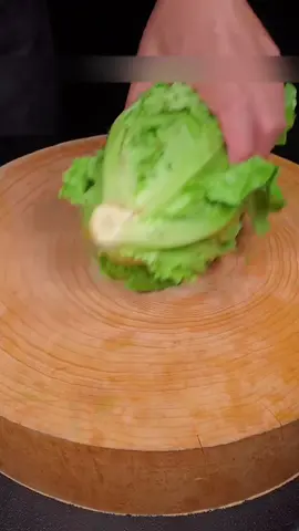 Lechuga sencilla con salsa de ostras, ven y apréndelo