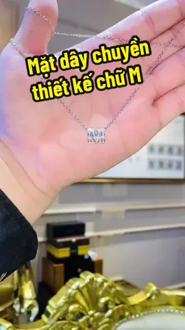 Mặt dây chuyền chữ M thiết kế riêng độc đáo mang dấu ấn riêng#tamluxury #tamluxurychannel #tamluxuryvn #tamluxurydiamondjewelry #tamluxuryhoncamotchuta #CongtyTNHHTamluxury 