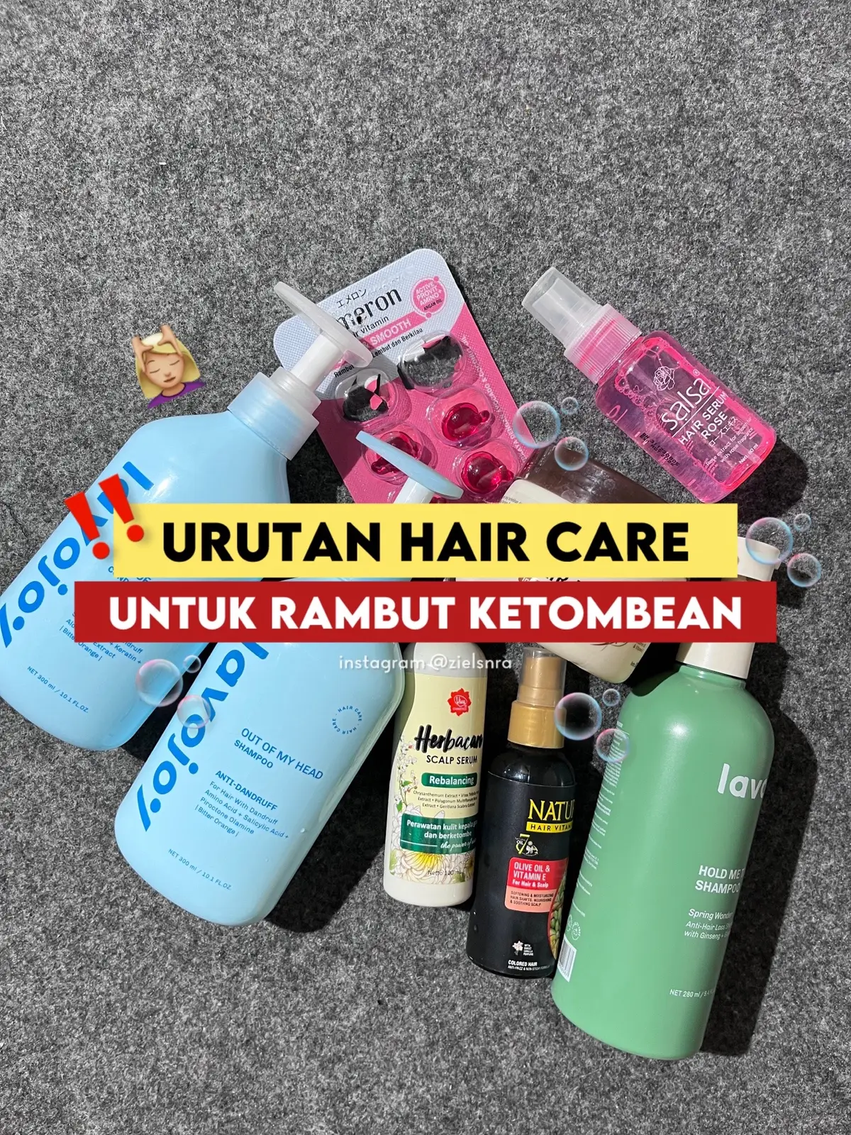 Urutan hair care untuk rambut ketombe🫵🏻 #haircareproducts #rambutketombe #perawatanrambut #shampooketombe #fypgakni 