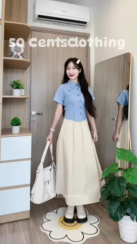 Mùa tựu trường đến rùi, áo sơ mi là cần thiết trong tủ đồ của mỗi bạn hssv ✨ đặc biệt là em áo này mix được nhiều kiểu, mặc được nhiều dịp luôn nè 🌸🫶🏻🍃 #luvyourselfnth #aosomikieu 