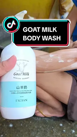 Bukod sa nakatipid kami sa sabon nag lighten tlga balat namin dito super sulit na nito for only 199 pesos lang tatlong 500ml na yung ma-rereceived mo. Tumatagal samin ng 1 month  pito kaming gumagamit sa bahay. #goatmilkbodywash #whiteningshowergel #bodywash 