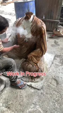 #workinprogress#statuehandicraftNepal #handicraft #Gurupadmasambhava#