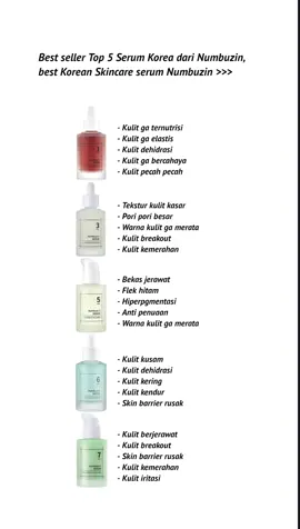 bagus bgtt ini lagi viral viral nya dikorea 🫶🏻 #reviewskincare #koreanskincare #serum #numbuzin #kbeauty #clearskin 