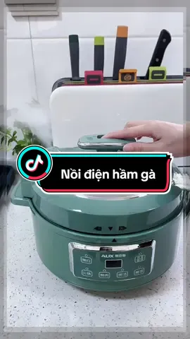 Nồi điện hầm gà đa năng, nồi hầm áp suất có hẹn giờ điều chỉnh nhiệt độ tuỳ ý #noiapsuat #noihamdanang #giadungnhabep #giadungtienich #giadungthongminh #giadungtienloi 