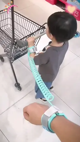 Kids Anti Lost Wrist Band Adjustable Safety Harness Lock Children Sensory Hand Belt Anti-Iost Wrustband 360 Degree Rotatuon #homestuff #householdgoods #goodthing #foryou #Anak 