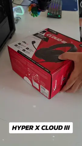 HYPER X CLOUD III  🎧 UNBOXING 📍 : ของดีที่ชาวเกมเกมเมอร์ต้องลอง #hyperx #foryou #gaming 