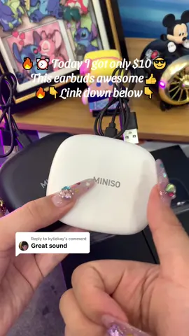Replying to @kytiekay I think so too! The sound quality is good and comfortable to wear, and the weight is very light!! Miniso x28#minisox28 #x28 #earbuds #headphones #earphones #wirelessearphone #fypシ゚viral 