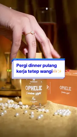Pulang kerja mau tetep slay? Pake Ophelie aja yang udah approved by Tasya Farasya👀🥂 #summerscent #RefreshYourMind #WhereEveryScentTellStories #tasyafarasya #BELILOKAL #WIBGAJIAN #parfum #parfumviral 
