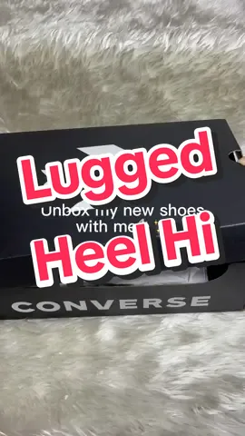 Chuck Taylor All Star Lugged Heel Hi แฟชั่นฝุดๆ#neasport #แฟชั่น #converse #lugged #heel #hi 