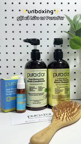 Mê ngay từ lần gội đầu tiên ☺️#purador #haircare #unboxing 