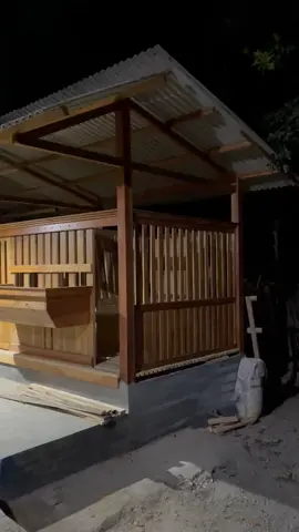 🥰🤟##kandangkambingmodern #kandangkambing #fyp 