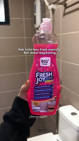 Akhirnya jumpa sabun toilet bau manis fresh  #FreshJoy #FJLebihBuihLebihJoy #FJSweetenYourSpace #FJBringNatureHome #BigPlusMalaysia 